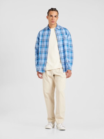 Tommy Jeans Comfort fit Koszula w kolorze niebieski