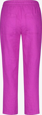 GERRY WEBER Loose fit Trousers in Purple