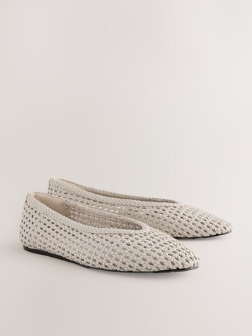 Next Балетки 'Forever Comfort' в Белый
