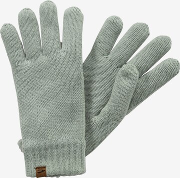 CAMEL ACTIVE Full Finger Gloves in Green: front