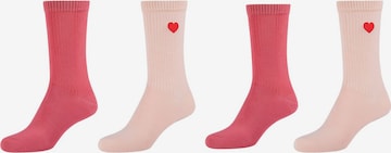 s.Oliver Socks in Pink: front