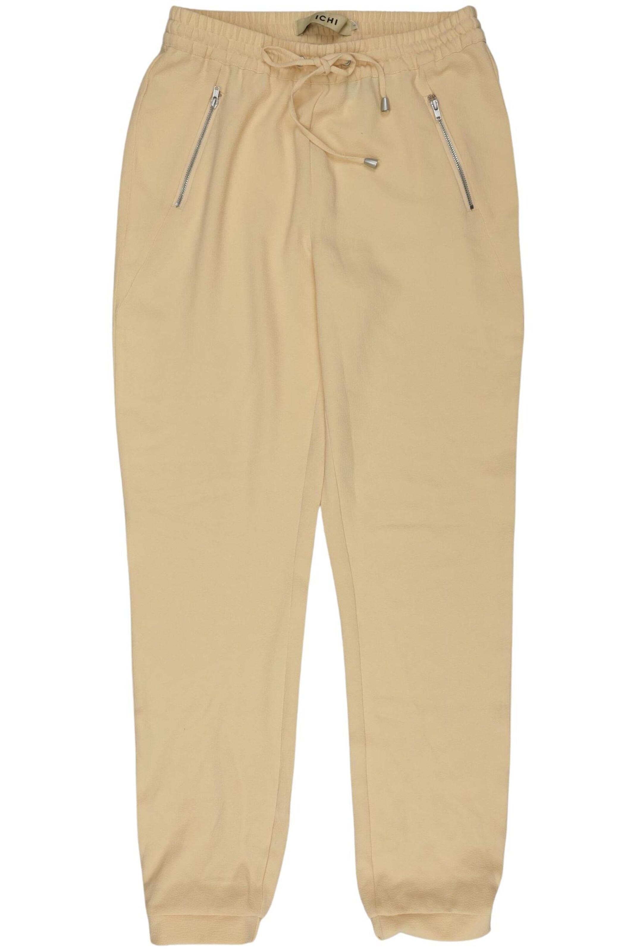 ICHI Pants in XS in Beige: front
