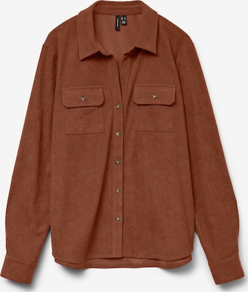 VERO MODA Bluse i brun: forside