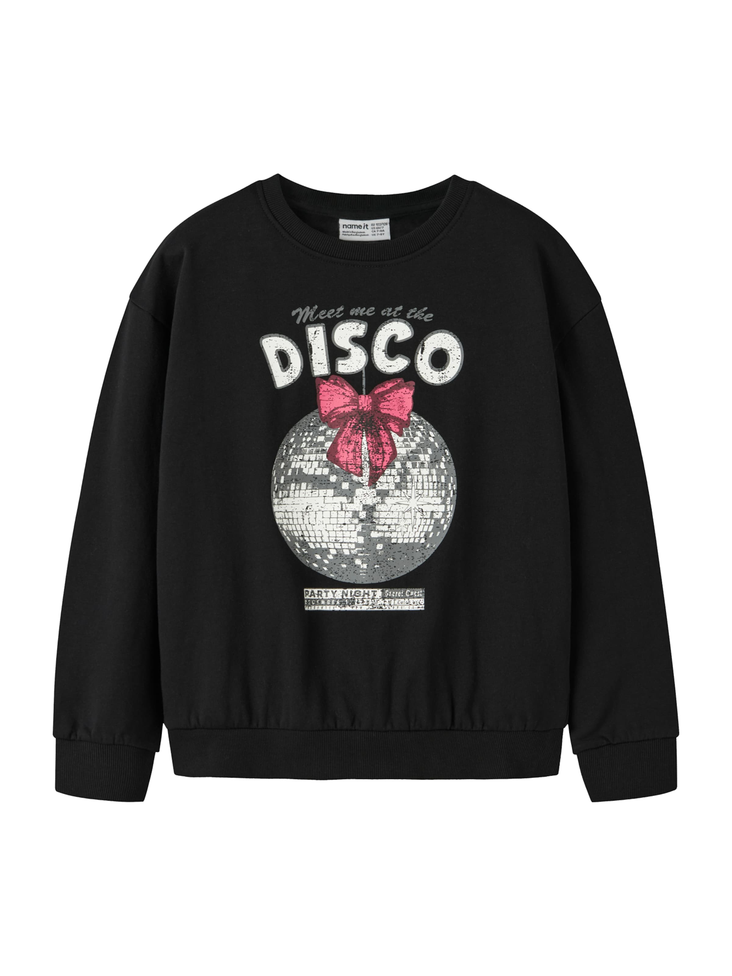 NAME IT Mikina 'NKFVILOUI' – černá: přední strana