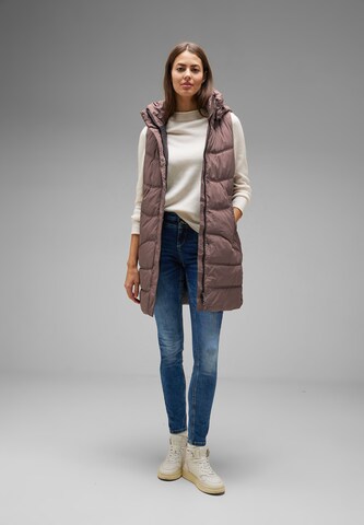 Gilet STREET ONE en marron