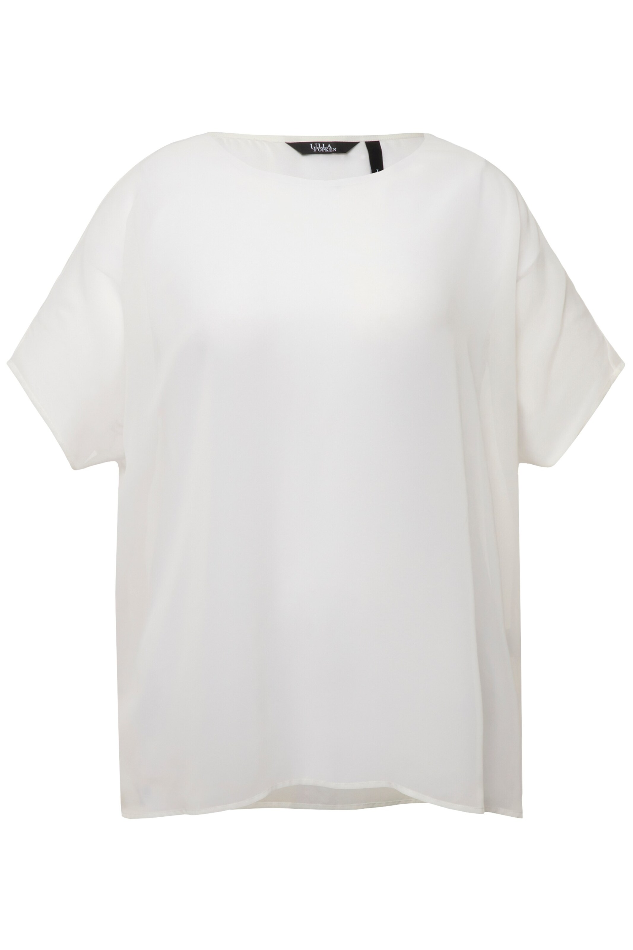 Ulla Popken Bluse in Weiß: Vorderseite