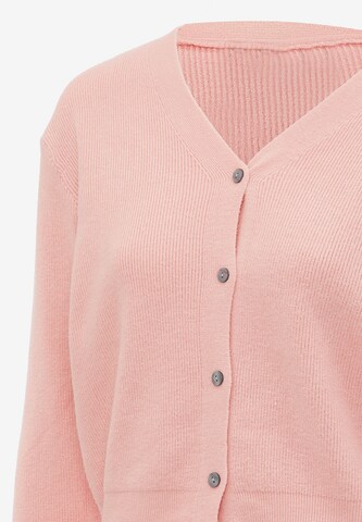 leo basics Knit Cardigan in Pink