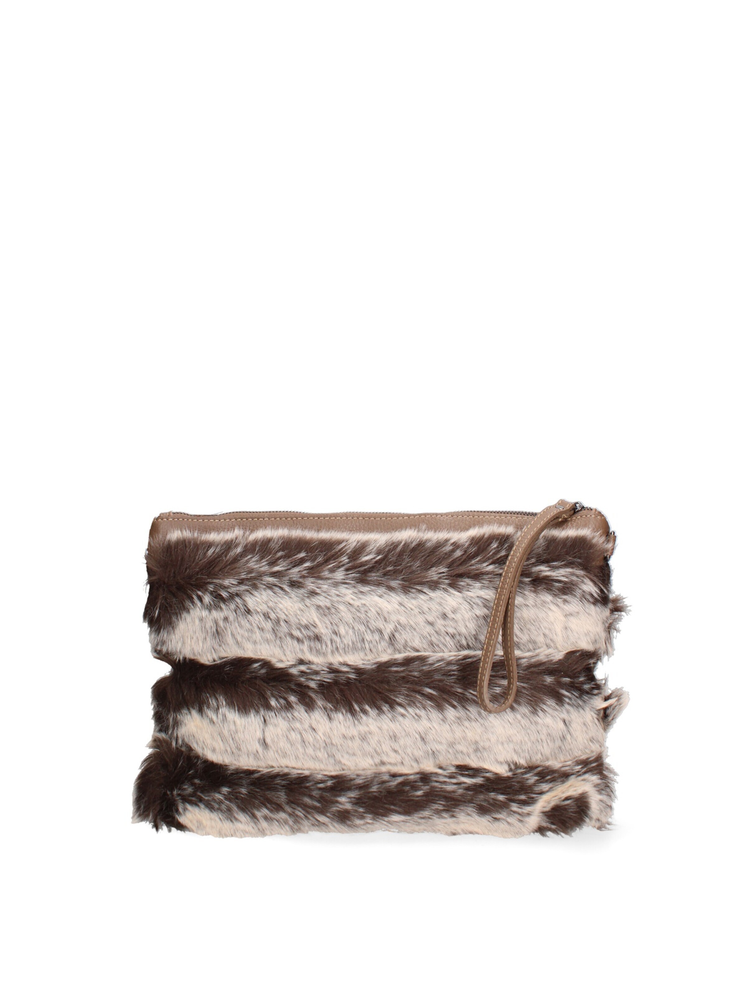 Pochette di Gave Lux in grigio: frontale