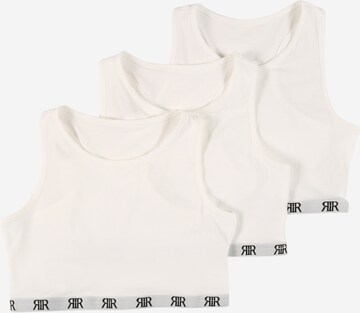 Bustier Soutiens-gorge River Island en blanc : devant