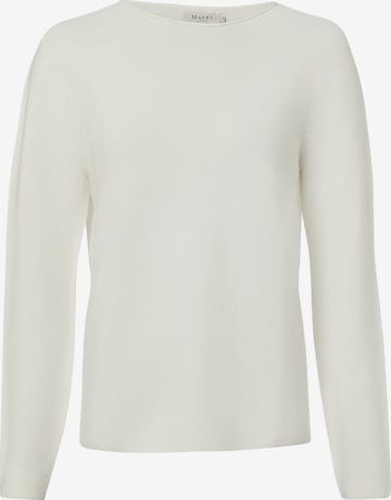 MAERZ Muenchen Sweater in White: front