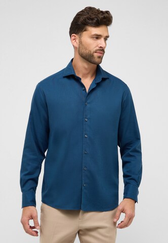 ETERNA Comfort fit Zakelijk overhemd in Blauw: voorkant