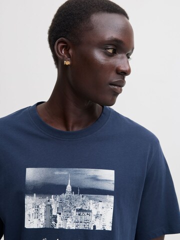 JACK & JONES T-Shirt in Blau
