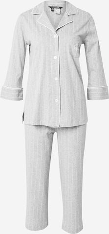 Pyjama Lauren Ralph Lauren en gris : devant