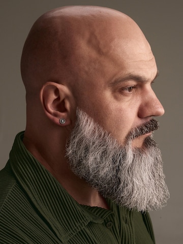 REYTEL - Pendientes 'MEMENTO MORI. VIVERE MEMENTO' en plata