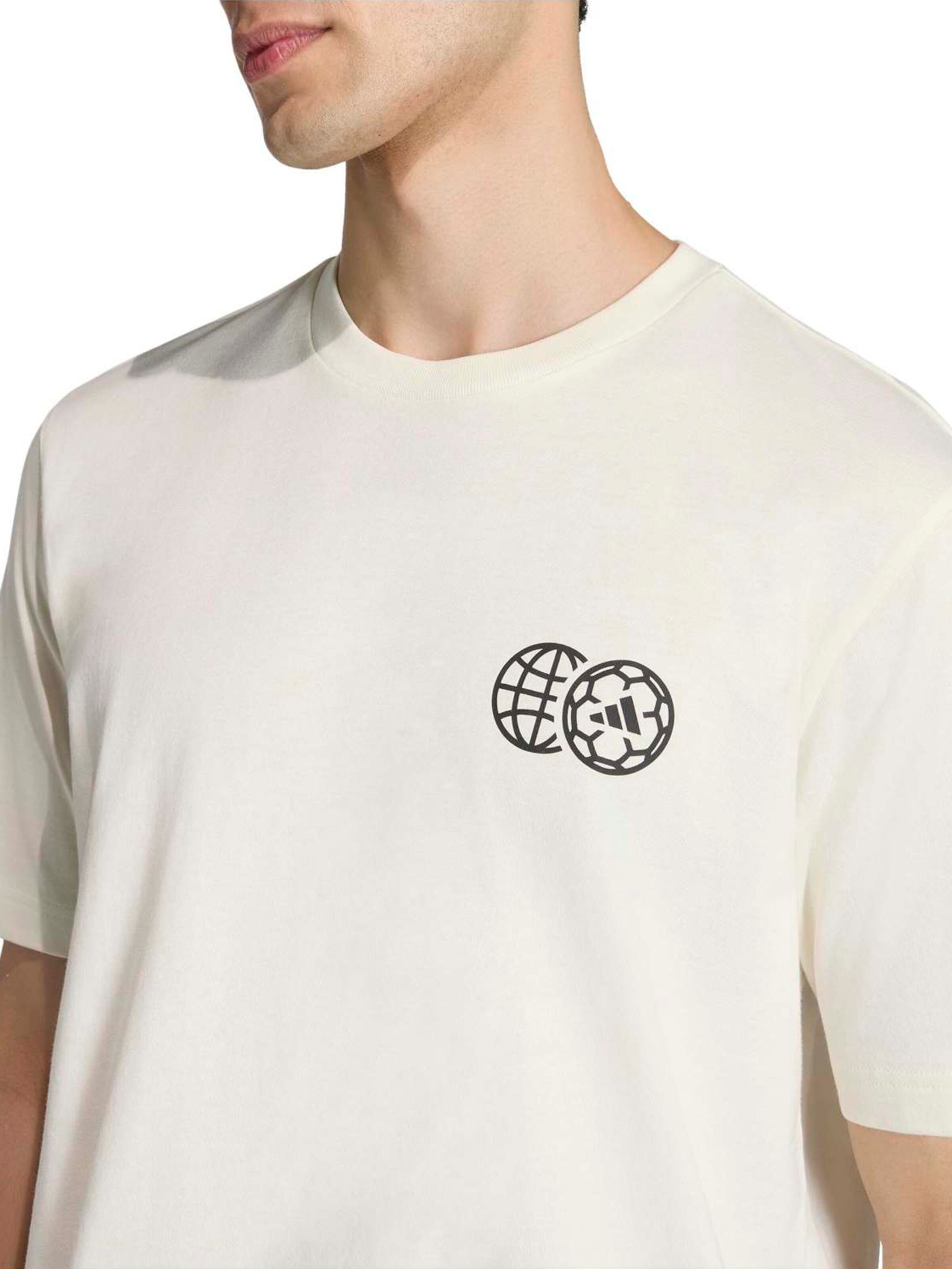 ADIDAS SPORTSWEAR - Camiseta funcional 'HOUSE OF TIRO NATIONS' en blanco