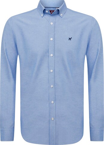 Williot Regular Fit Businesshemd 'Oxford' in Blau