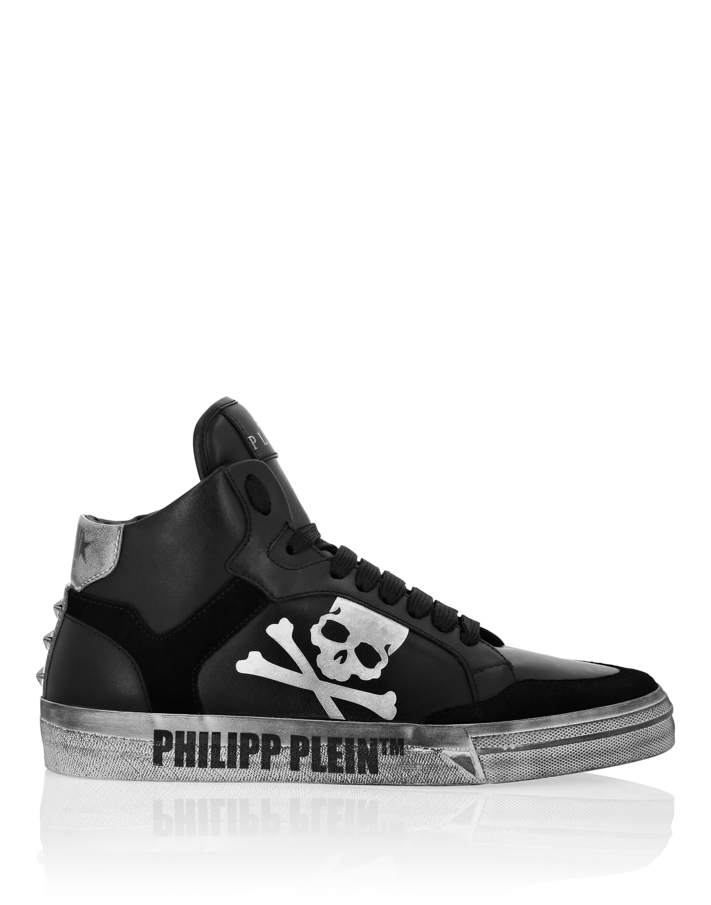 Sneaker alta 'Retrokickz' di Philipp Plein in nero