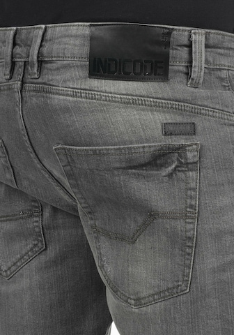 INDICODE JEANS Regular Jeansshorts 'Quentin' in Grau