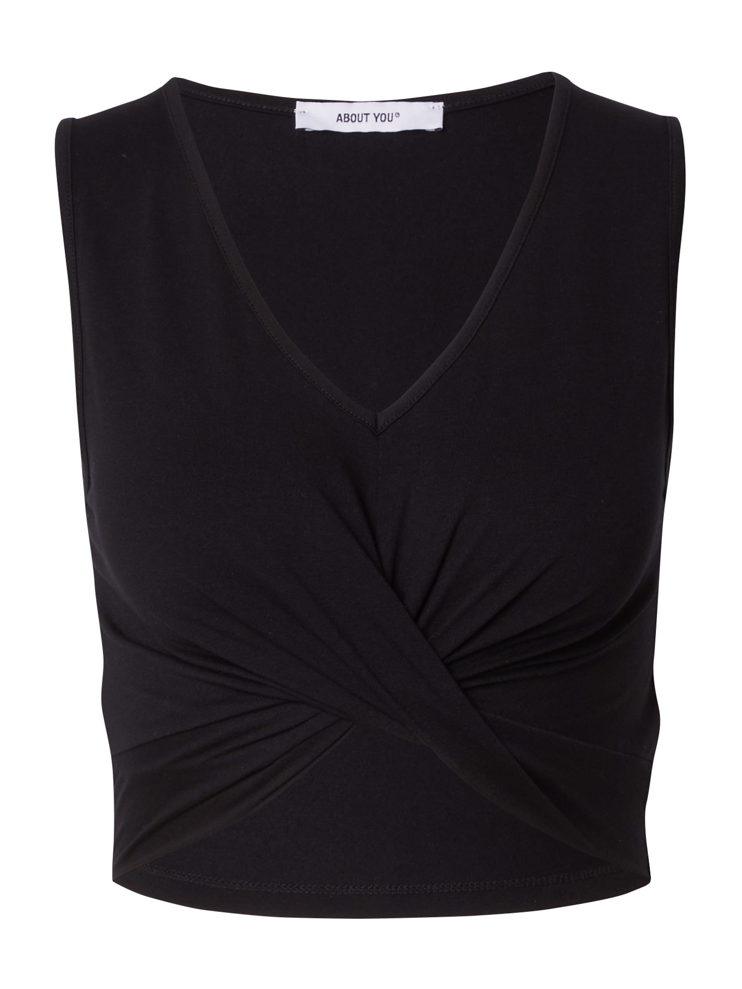 ABOUT YOU Top 'Sunny' in Schwarz: Vorderseite