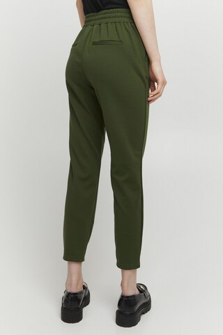 b.young Regular Pleat-Front Pants 'Rizetta' in Green