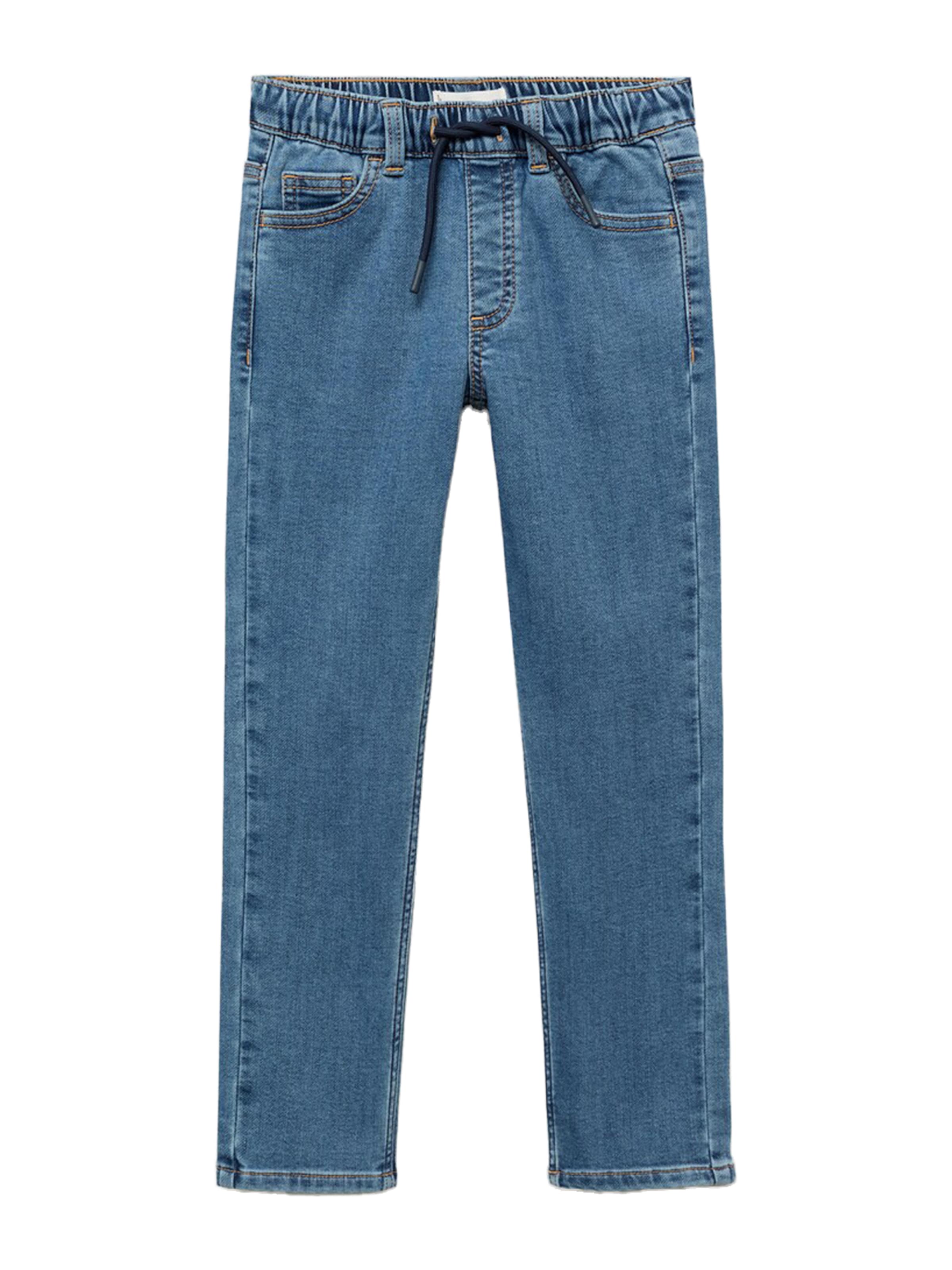 MANGO KIDS regular Jeans 'COMFY' i blå: forside
