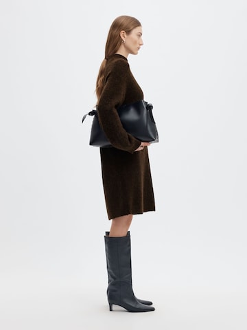 SELECTED Knit dress in Brown
