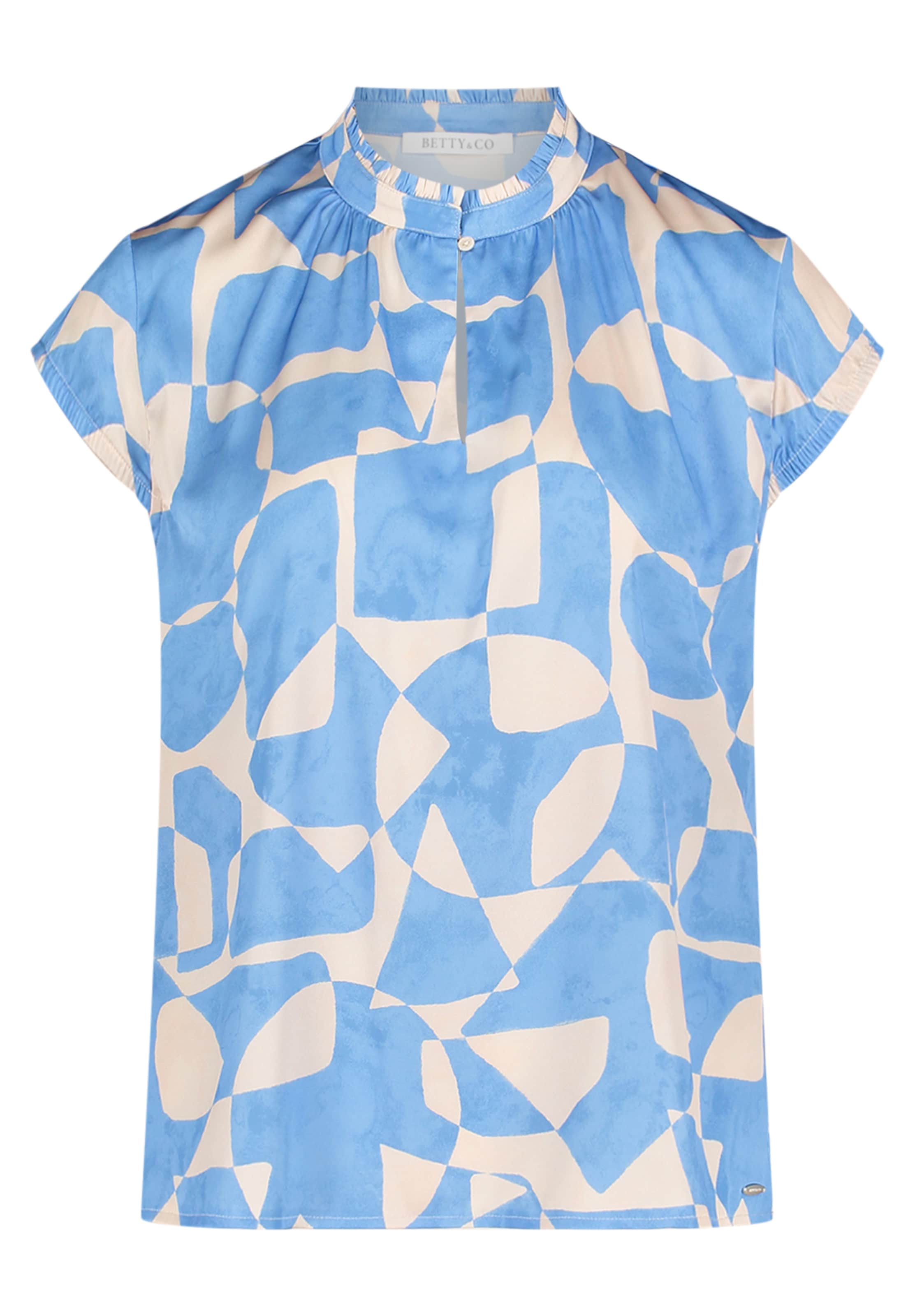 Betty & Co Blouse in Blue: front