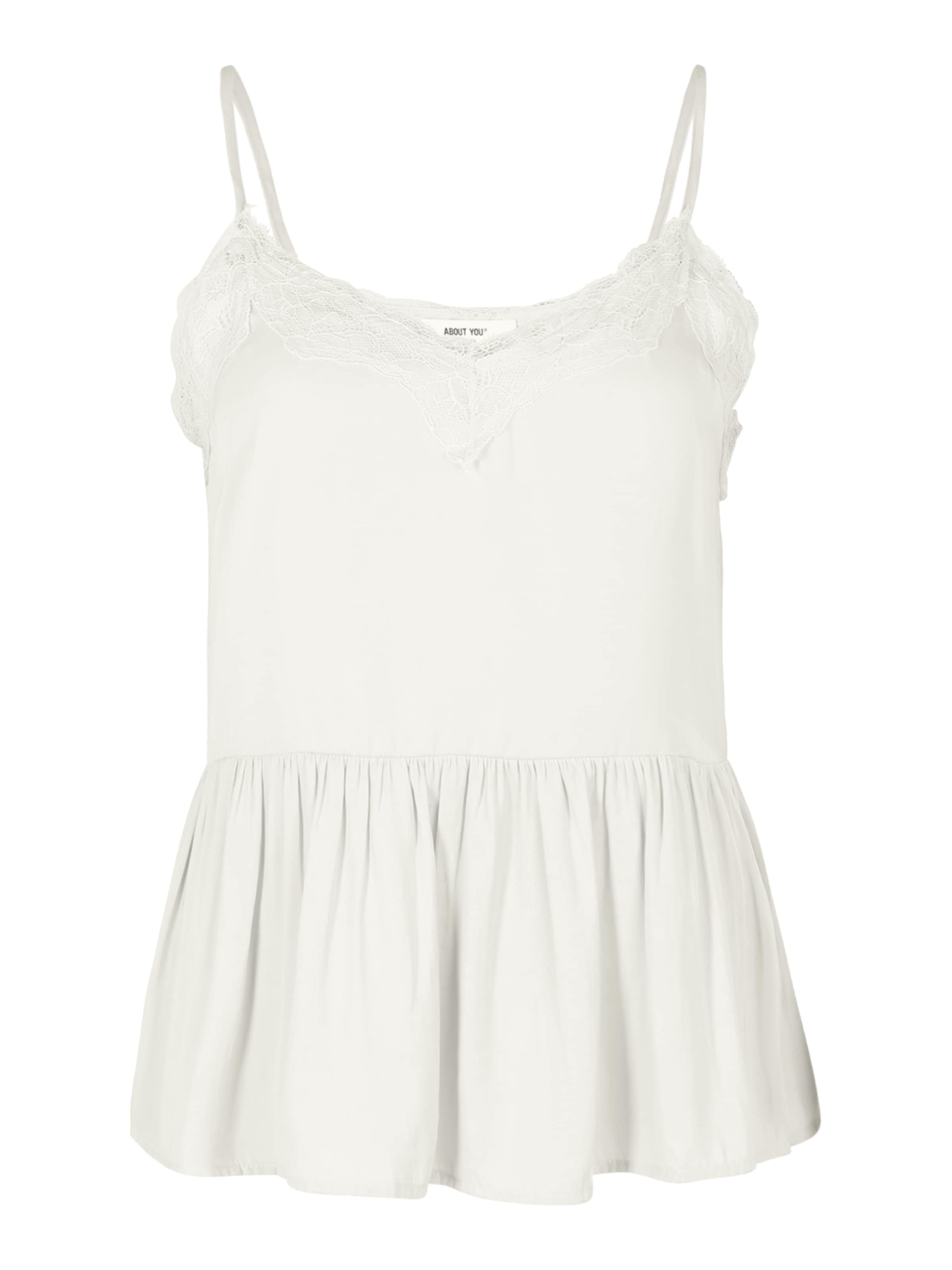 ABOUT YOU Top 'Vianne' in White: front