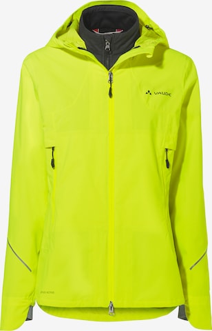 VAUDE Outdoorjas 'Yaras' in Geel: voorkant