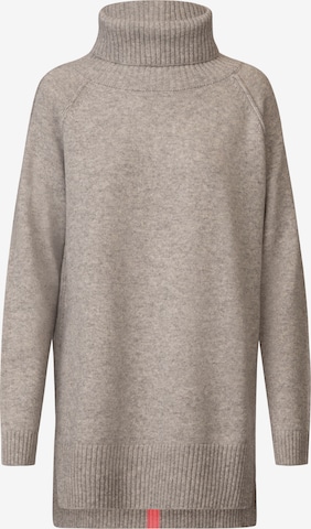 Rainbow Cashmere Sweater in Beige: front