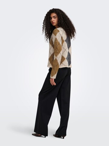 ONLY - Jersey 'ONLNoeme' en beige