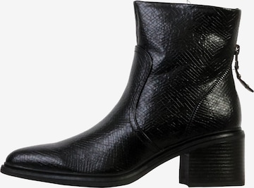 Super Mode Enkellaarsje 'Supermodische Stiefeletten mit Reißverschluss' in Zwart: voorkant