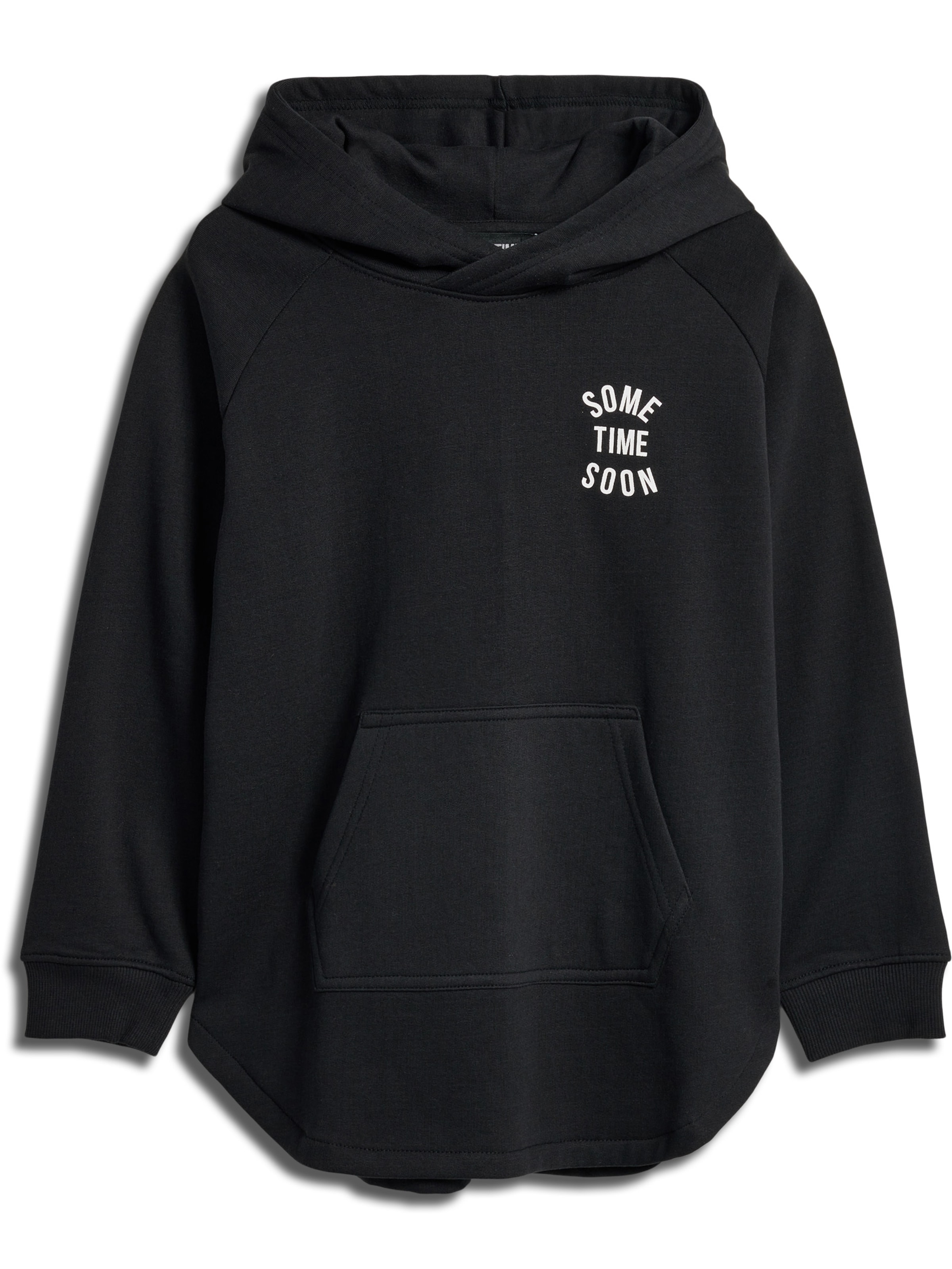 SOMETIME SOON Sweatshirt 'Monterey' in Zwart: voorkant