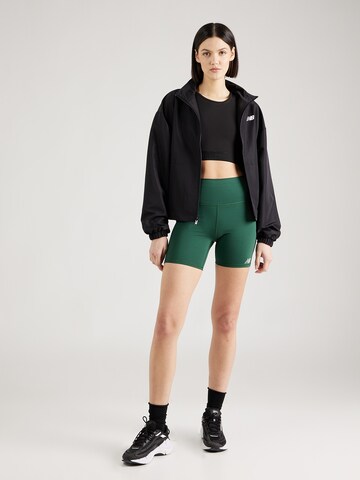 Skinny Pantaloni sport 'Essentials Harmony' de la new balance pe verde