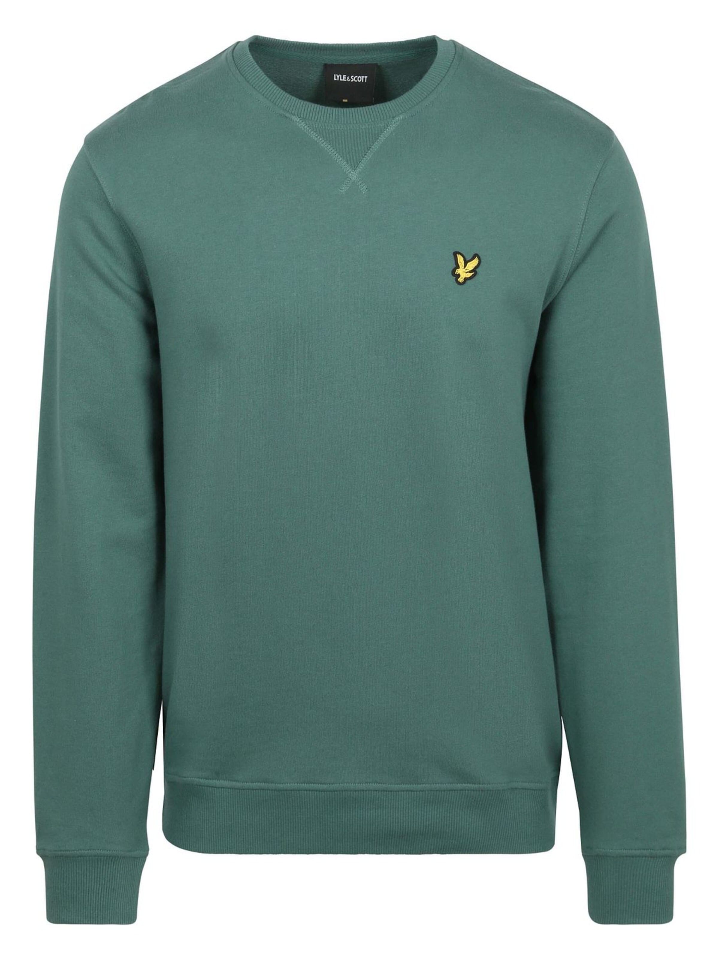 Sweat-shirt Lyle & Scott en vert : devant