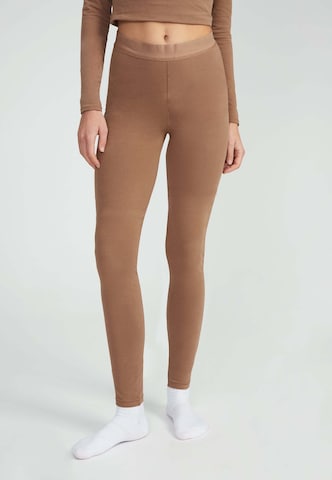 Style Republic Skinny Leggings in Bruin: voorkant