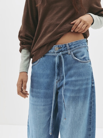 Pull&Bear Baggy Jeans in Blue
