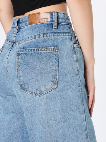Nasty Gal Wide Leg Jeans 'There'S Nowhere For You' in Blau