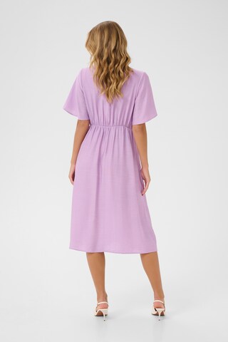 Kaffe Jurk 'Jasmin' in Lila