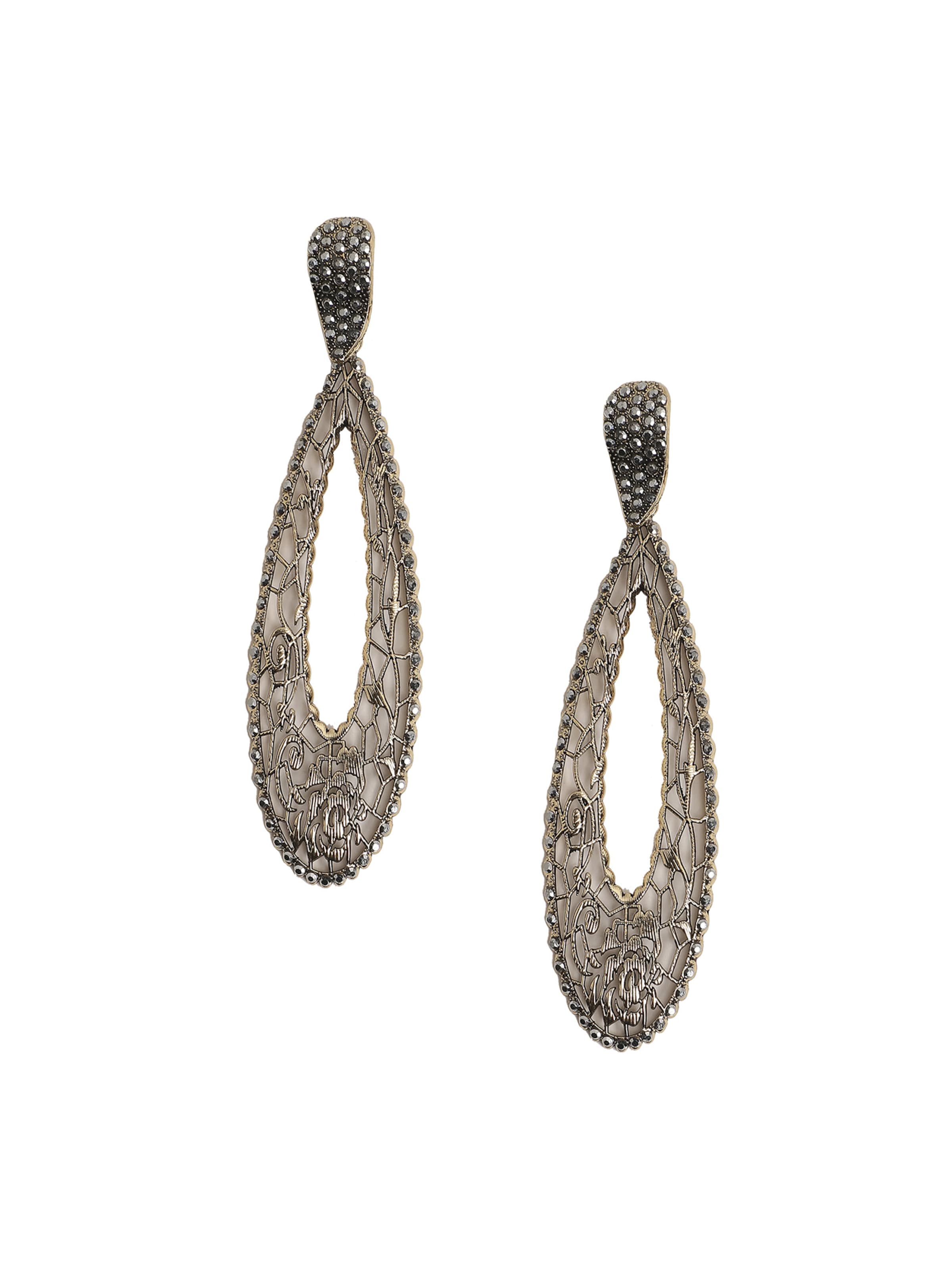 SOHI Øreringe ' Johnna ' i guld: forside