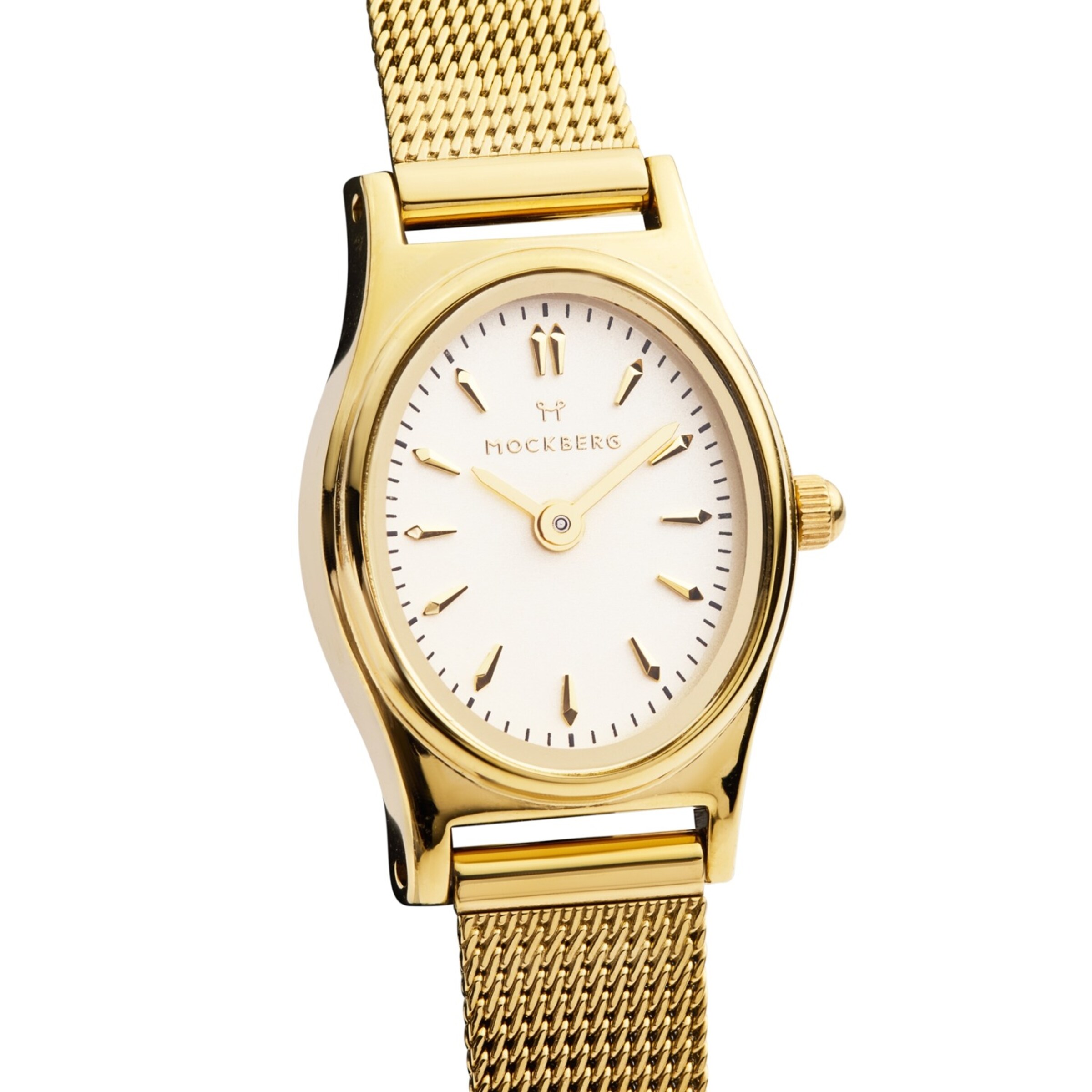 Mockberg Analog Watch in Gold