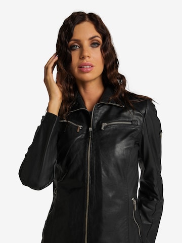 Carlo Colucci Jacke ' Basic ' in Schwarz