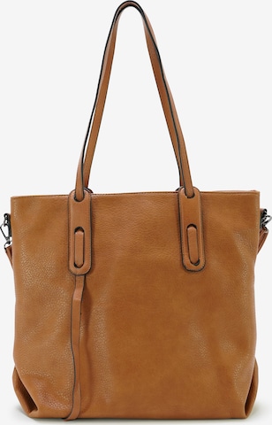 HARPA Shoulder Bag 'Lomita' in Brown: front