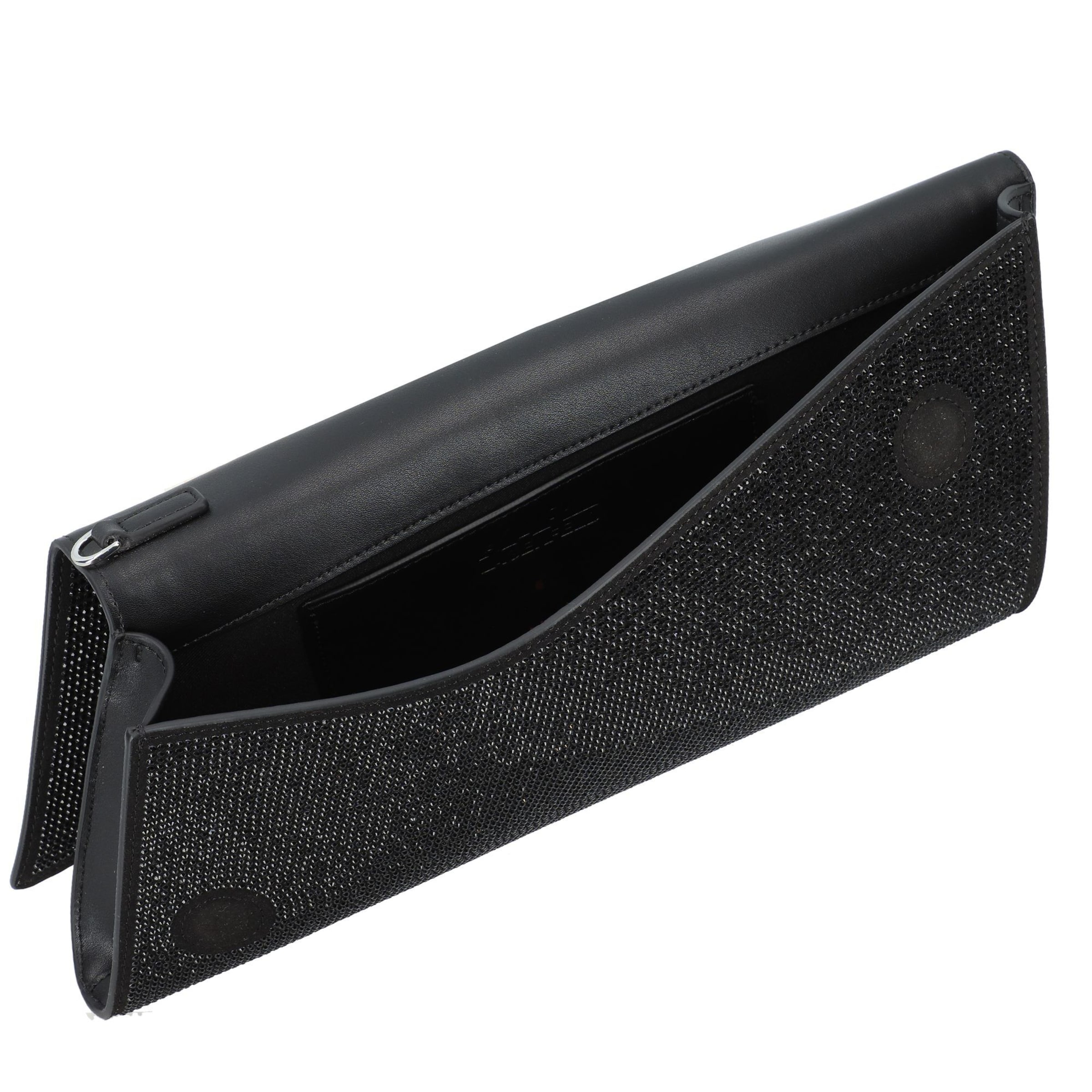 Pochette Karl Lagerfeld en noir