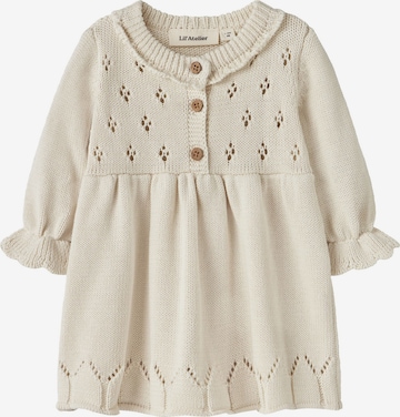 Lil'Atelier Dress in White: front