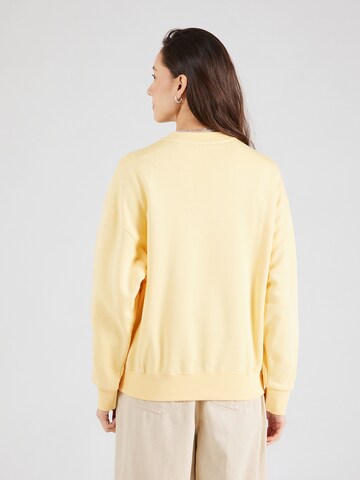 Iriedaily - Sweatshirt 'Libelle' em amarelo
