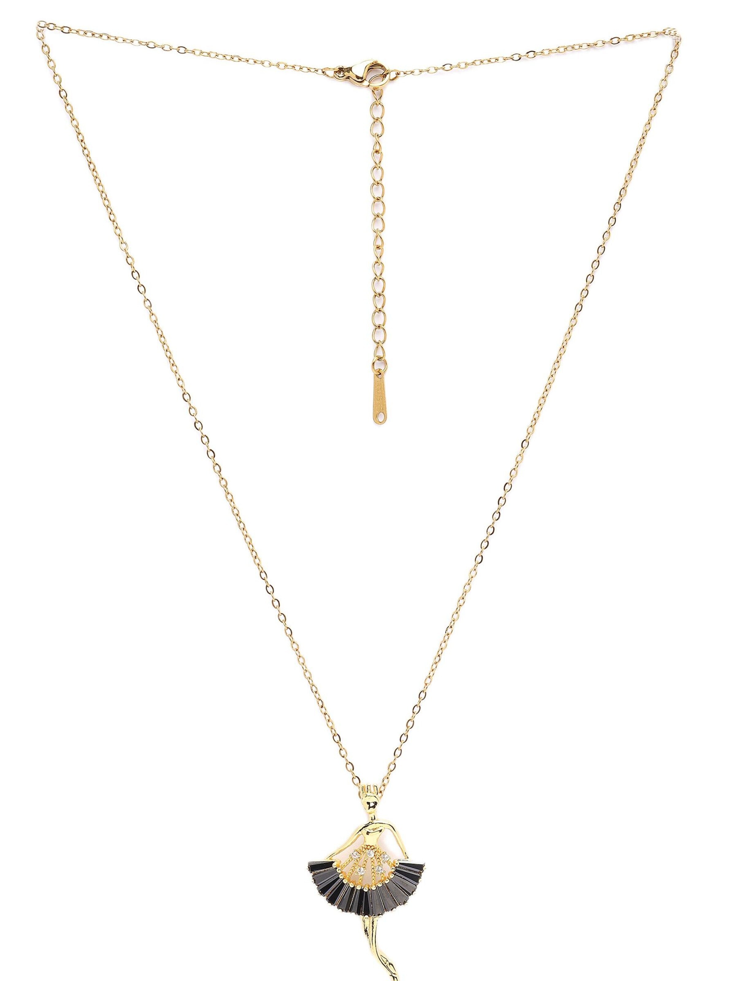 AVANT-GARDE PARIS Halsband 'Claudiaia' i guld