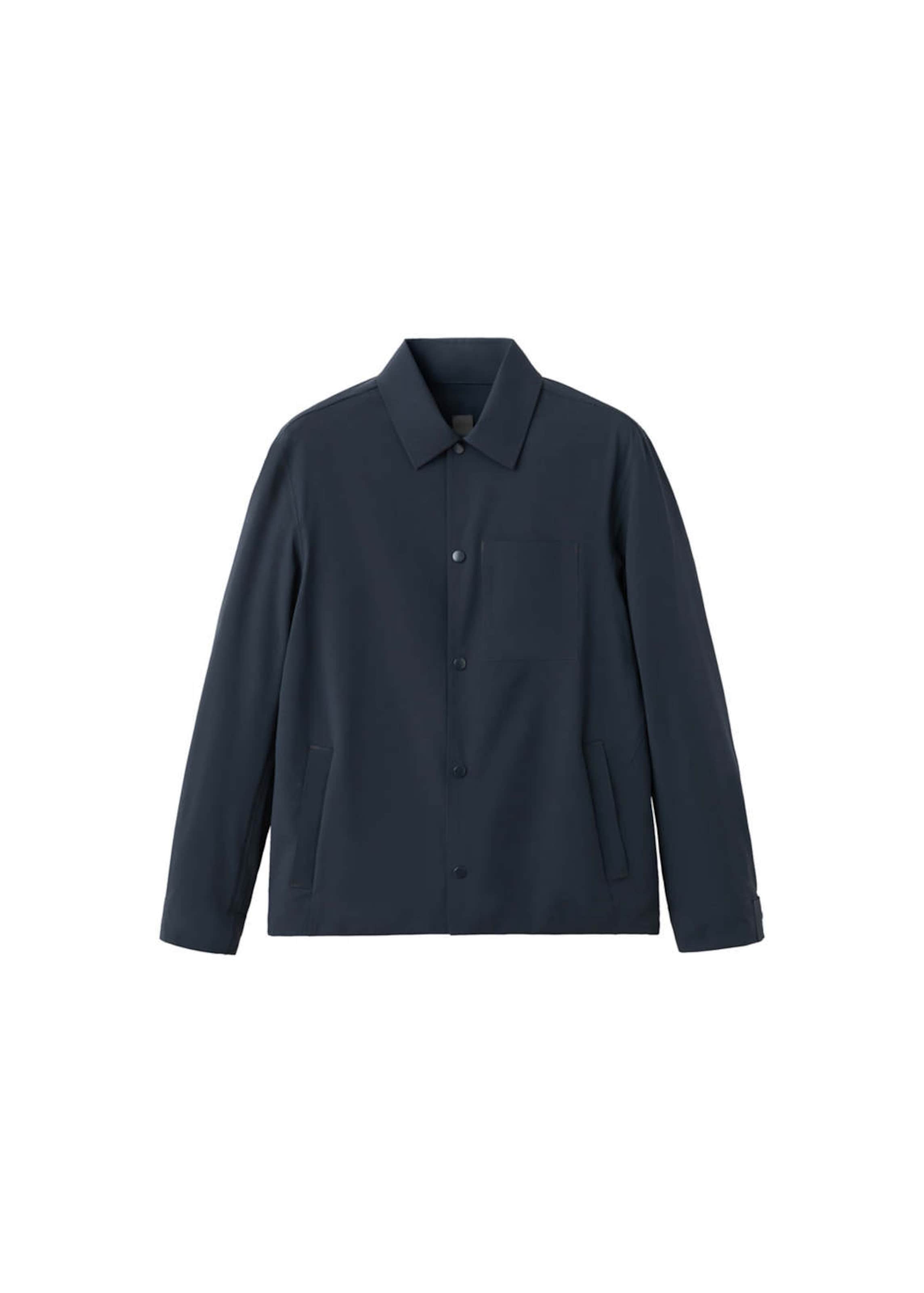 MANGO MAN Shirt in XXL in dunkelblau, Produktansicht