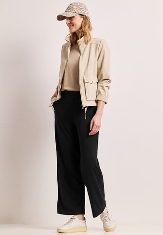 STREET ONE Loosefit Hose in Schwarz