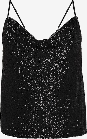 fainaTop - crna boja: prednji dio